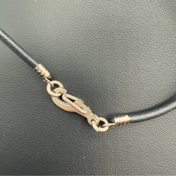 MB Signed Pewter Birdhouse Pendant Necklace - Vintage Hallmark - Picture 9 of 11